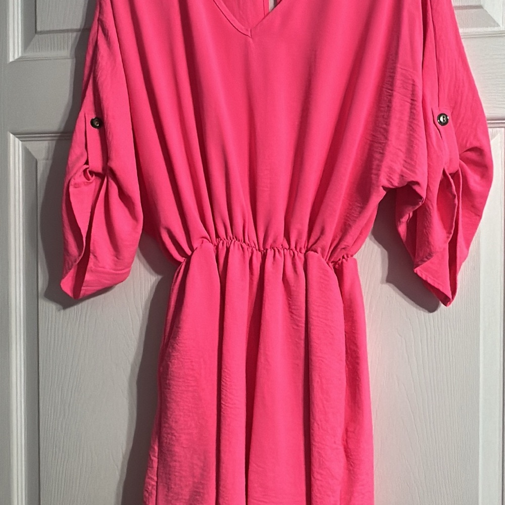 Mittoshop Vibrant Pink Romper